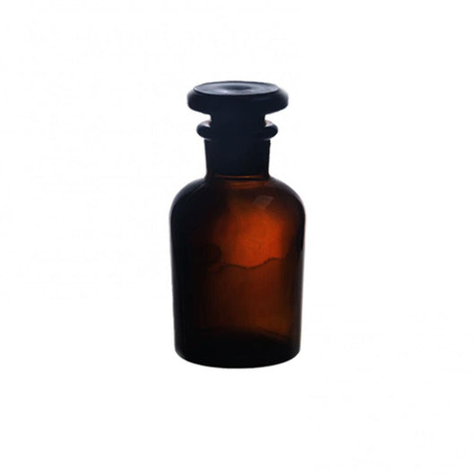 Botella de Vidrio Cuello Angosto Transparente Marrón para Laboratorio - Image 14