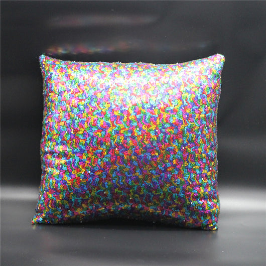 Funda de Almohada Lentejuelas Reversibles 40x40 - Venta Directa de Fábrica - Image 7