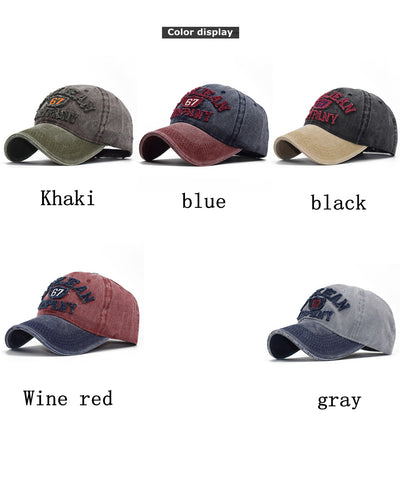 Gorra de Béisbol de Algodón con Bordado 3D y Diseño Vintage Ajustable - Image 10