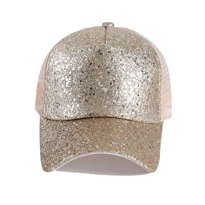 Gorra de Béisbol Fluorescente con Lentejuelas y Protección Solar - Image 14