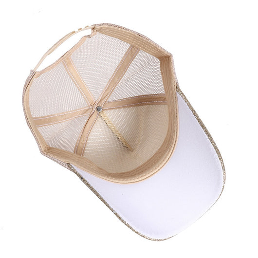 Gorra de Béisbol Fluorescente con Lentejuelas y Protección Solar - Image 17