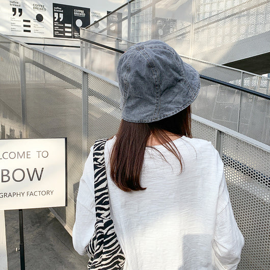 Gorra Bucket Denim Lavado para Mujer - Estilo Casual - Image 30