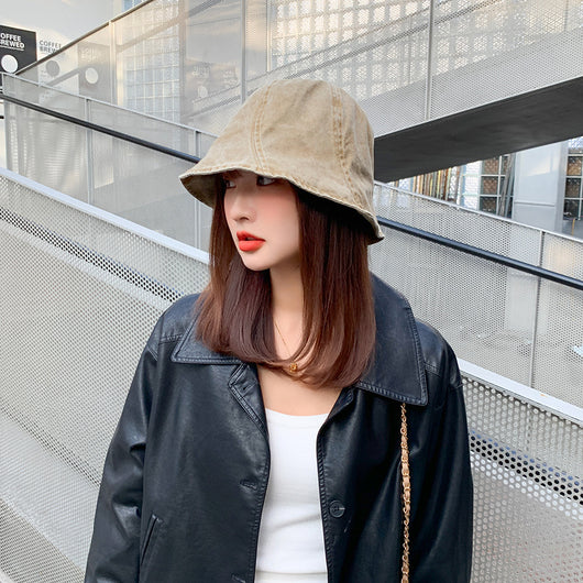 Gorra Bucket Denim Lavado para Mujer - Estilo Casual - Image 32