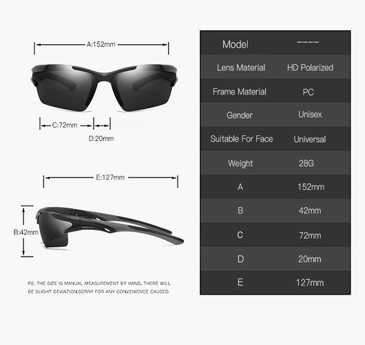 Gafas de Espejo Polarizadas para Conducir y Pesca - Image 11