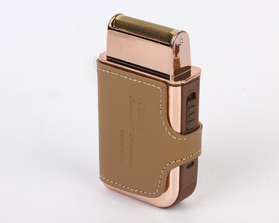 Estuche Doble de Cuero para Afeitadora Eléctrica - Image 9