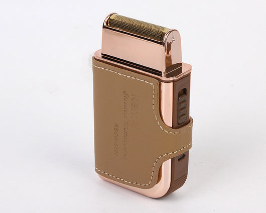 Estuche Doble de Cuero para Afeitadora Eléctrica - Image 9