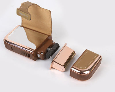 Estuche Doble de Cuero para Afeitadora Eléctrica - Image 13