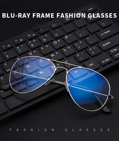 Lentes Anti-luz Azul con Protección Radiante - Montura Plana sin Graduación - Image 10