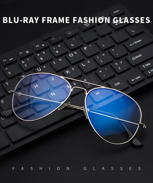Lentes Anti-luz Azul con Protección Radiante - Montura Plana sin Graduación - Image 10