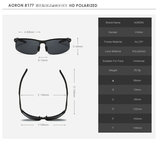Gafas de Sol Deportivas Polarizadas Aluminio-Magnesio - Image 11