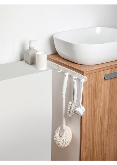 Gancho de Espacio para Cocina y Baño de Cuatro Filas - Image 12