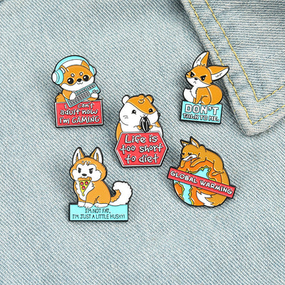 Broche de Animales Adorables - Colección Creativa de Dibujos Animados - Image 12