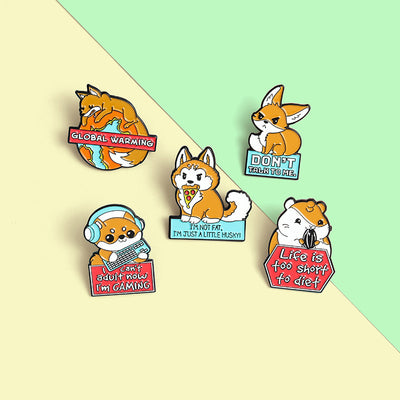 Broche de Animales Adorables - Colección Creativa de Dibujos Animados - Image 14