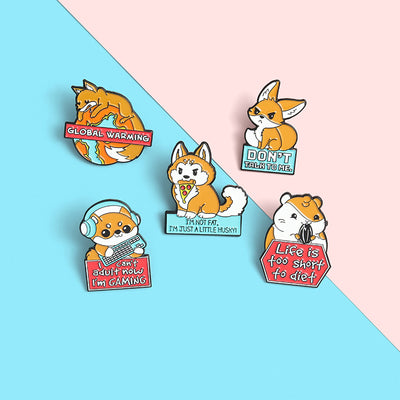Broche de Animales Adorables - Colección Creativa de Dibujos Animados - Image 15