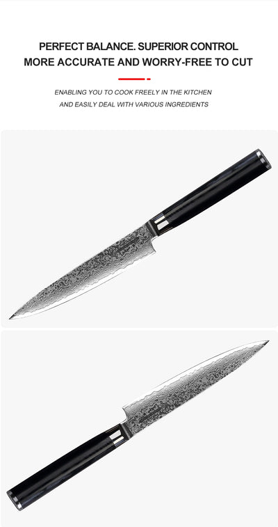 Cuchillo Universal de Acero Damasco para Cocina - Image 13