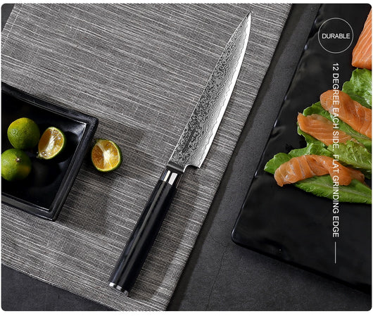 Cuchillo Universal de Acero Damasco para Cocina - Image 15
