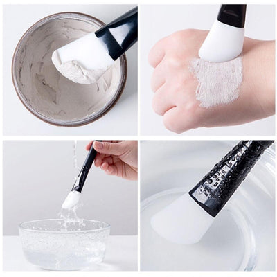 Aplicador de Mascarilla Facial de Silicona con Varilla Ajustable - Image 10