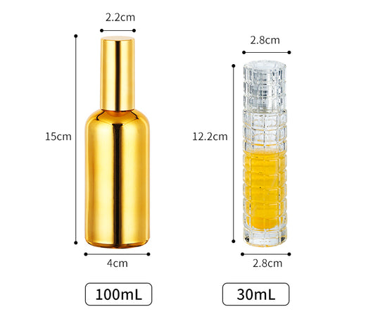 Botella Dispensadora de Perfume en Vidrio Transparente - Image 6