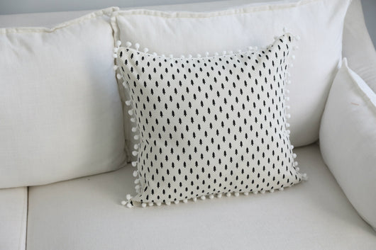 Almohada de Cintura con Diseño Geométrico en Algodón y Lino - Image 23