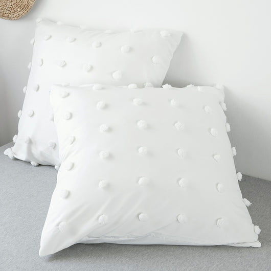 Juego de Cama Textil Floral de 3 Piezas con Detalles Decorativos - Image 12