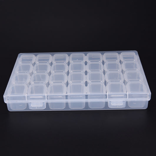 Organizador de Joyería con 28 Compartimentos Transparente - Image 6