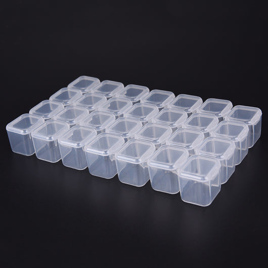 Organizador de Joyería con 28 Compartimentos Transparente - Image 13