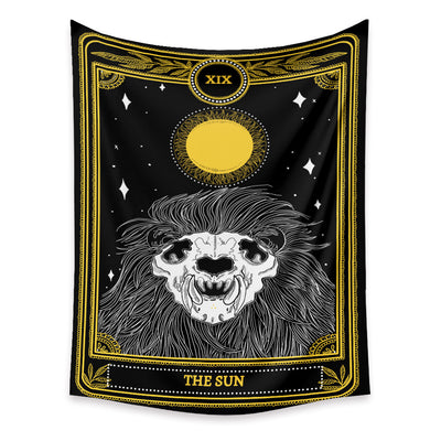 Tapiz de Tarot Psicodélico Bohemio con Fondo Místico - Image 53