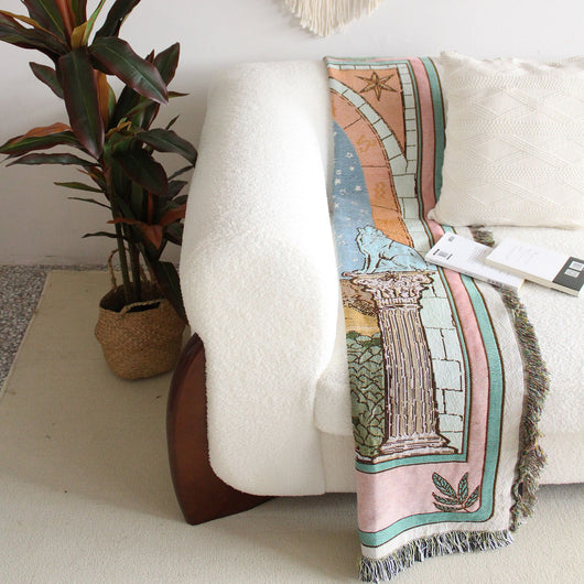 Manta Sofá Bohemio con Flecos Casuales - Image 34