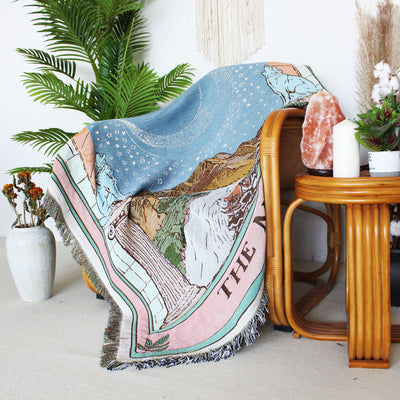 Manta Sofá Bohemio con Flecos Casuales - Image 38