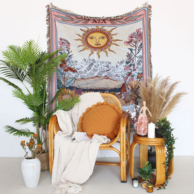 Manta Sofá Bohemio con Flecos Casuales - Image 53