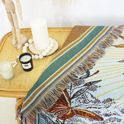 Manta Sofá Bohemio con Flecos Casuales - Image 56