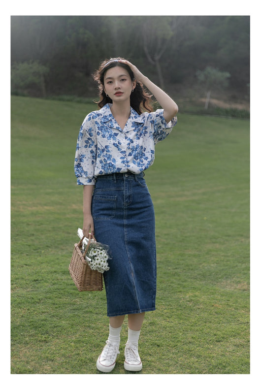 Blusa Suelta con Diseño Floral Elegante - Image 10