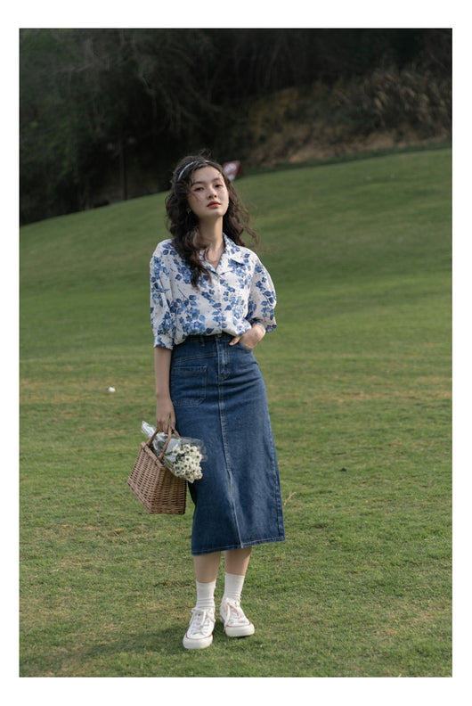 Blusa Suelta con Diseño Floral Elegante - Image 11