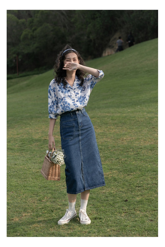 Blusa Suelta con Diseño Floral Elegante - Image 16