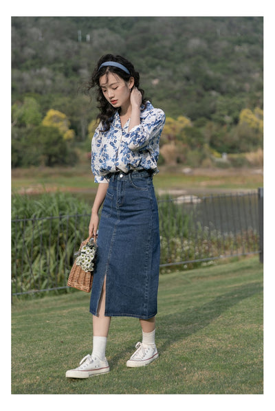 Blusa Suelta con Diseño Floral Elegante - Image 17