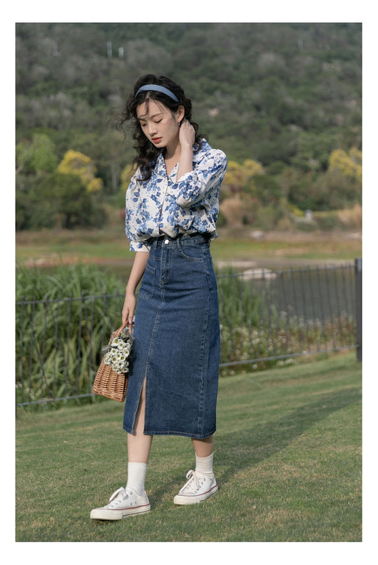 Blusa Suelta con Diseño Floral Elegante - Image 17