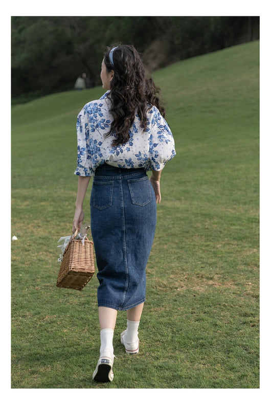 Blusa Suelta con Diseño Floral Elegante - Image 18