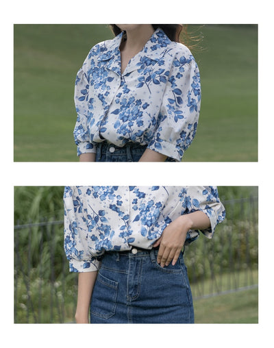Blusa Suelta con Diseño Floral Elegante - Image 26