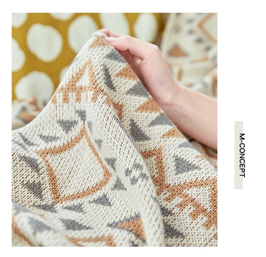 Manta Tejida Bohemia para Sofá - Estilo Étnico - Image 12