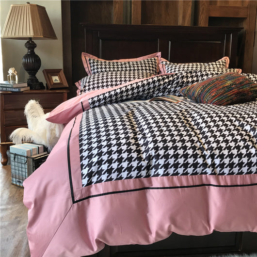 Juego de Cama Princesa Algodón Puro Terciopelo Cepillado 4 Piezas - Image 10