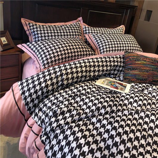 Juego de Cama Princesa Algodón Puro Terciopelo Cepillado 4 Piezas - Image 12