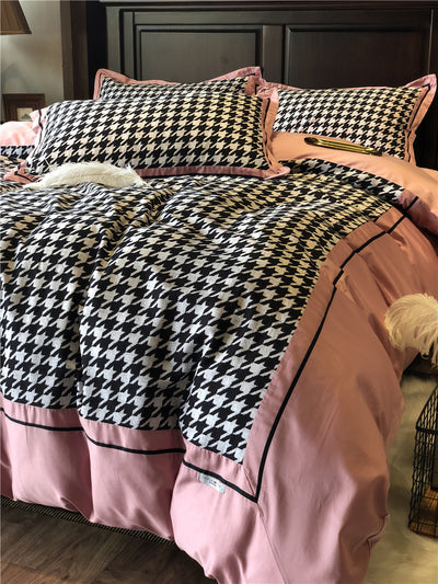 Juego de Cama Princesa Algodón Puro Terciopelo Cepillado 4 Piezas - Image 15