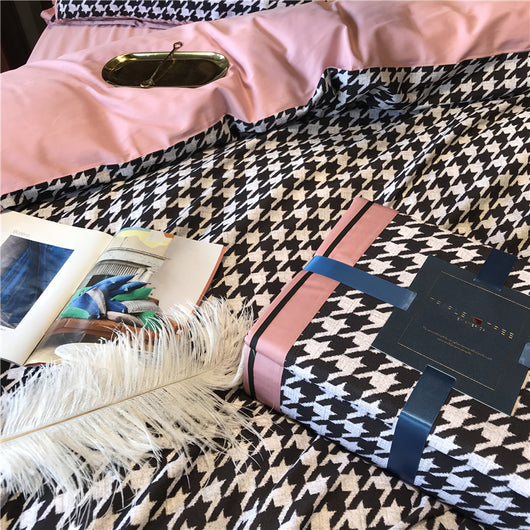 Juego de Cama Princesa Algodón Puro Terciopelo Cepillado 4 Piezas - Image 16