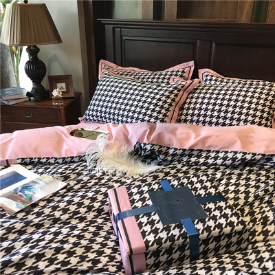 Juego de Cama Princesa Algodón Puro Terciopelo Cepillado 4 Piezas - Image 17