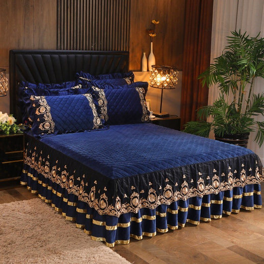 Juego de Cama Completo con Volante Decorativo y Fundas de Almohada - Image 6