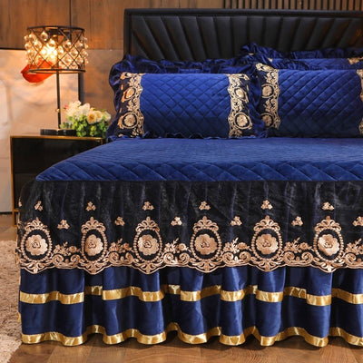 Juego de Cama Completo con Volante Decorativo y Fundas de Almohada - Image 7