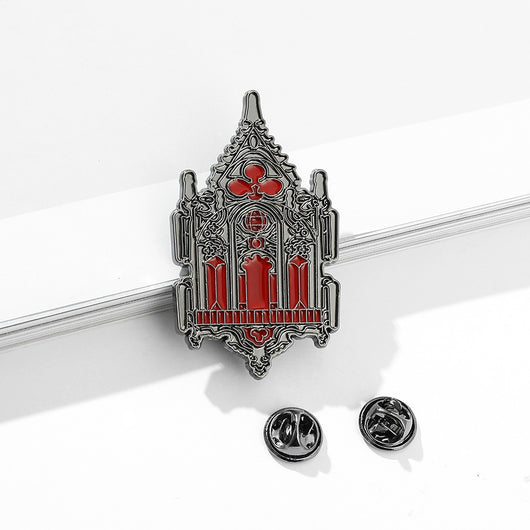 Broche Gótico de Iglesia - Distintivo Arquitectónico Misterioso - Image 14