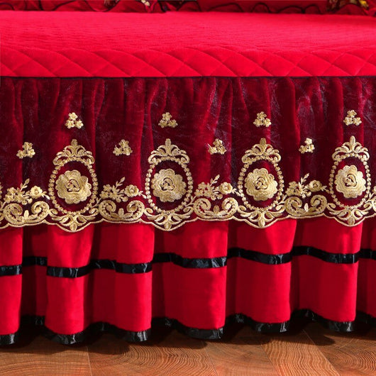 Juego de Cama Completo con Volante Decorativo y Fundas de Almohada - Image 15