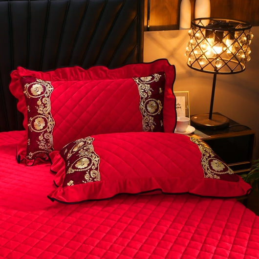 Juego de Cama Completo con Volante Decorativo y Fundas de Almohada - Image 19