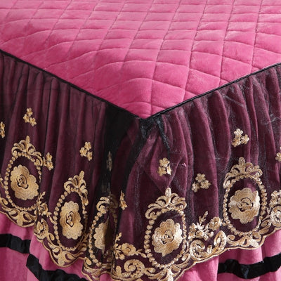 Juego de Cama Completo con Volante Decorativo y Fundas de Almohada - Image 22